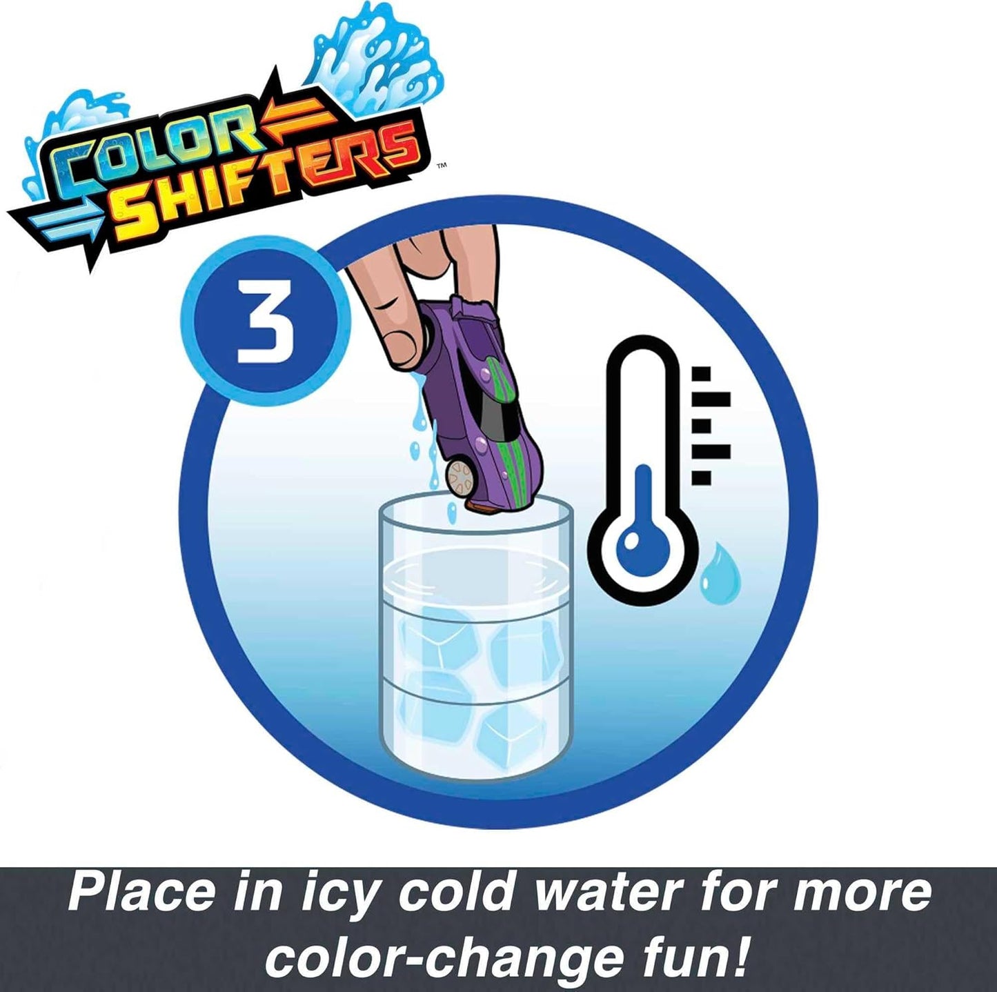 Hot Wheels Set of 2 Color Reveal Cars or Trucks in 164 Scale Surprise Reveal Repeat Color