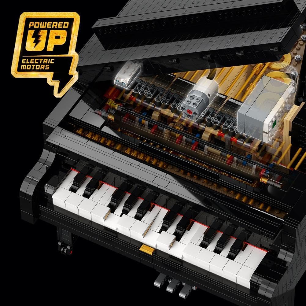 LEGO Ideas Grand Piano 21323 Model Building Set for Adults. 'Playable'