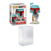 Funko Pop! Star Wars: Retro Reimagined - Boba Fett (Target Exclusive) with Byron's Attic Protector