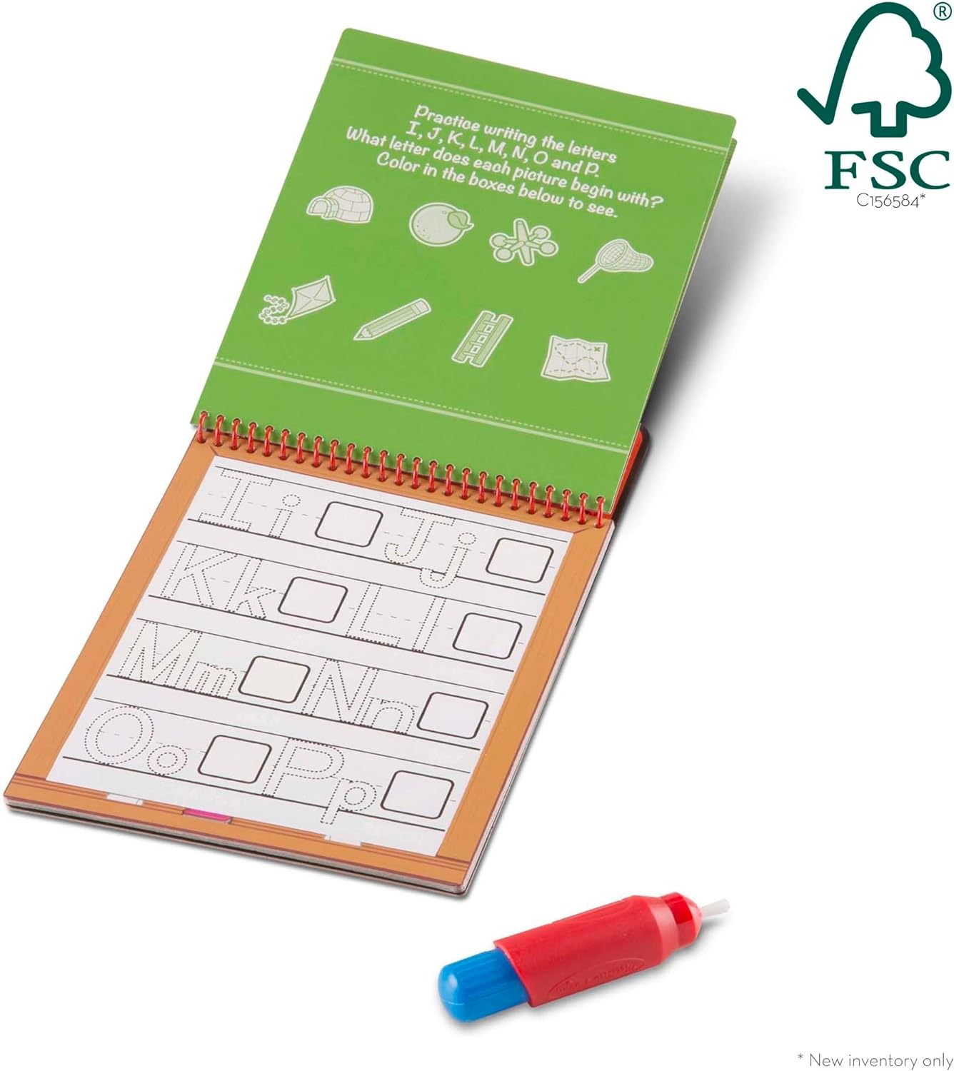 Melissa & Doug Melissa Doug On the Go Water Wow Reusable Water-Reveal Activity Pad -