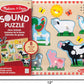 Melissa & Doug Melissa Doug Farm Animals Sound Puzzle