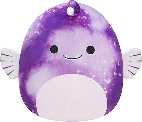 Squishmallows Original 8-Inch Easton The Purple Angler Fish Plush