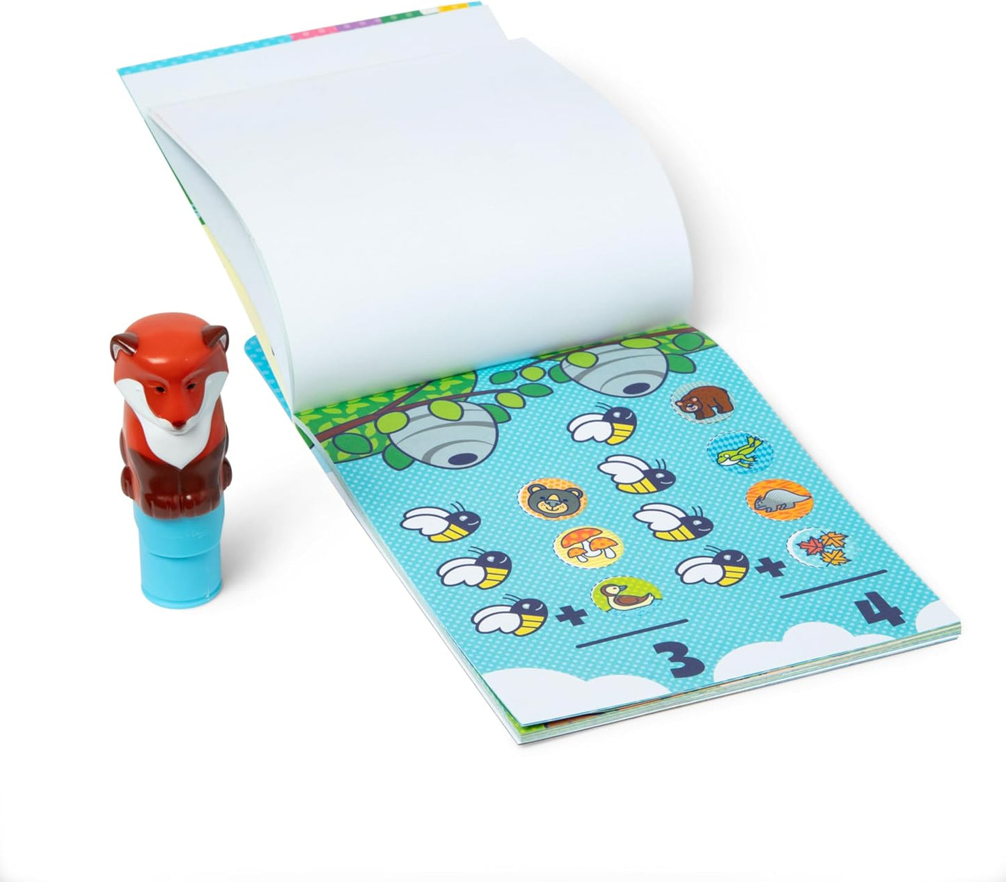 Melissa & Doug Melissa Doug Sticker Wowa 24-Page Activity Pad and Sticker Stamper 300