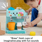 Fisher-Price Toddler Toy Laugh Learn Coffee Cafe Musical Playset