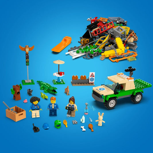 LEGO City Wild Animal Rescue Missions 60353 Building Kit Fun Interactive Digital Adventure Playset