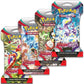 POKEMON TCG Scarlet Violet Sleeved Booster Packs - 8 Packs 80 Cards