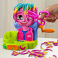 Play-Doh Hair Stylin' Salon Playset with 6 Cans Pretend Play for Girls and Boys