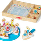 Melissa & Doug Melissa Doug Birthday Party Cake - Wooden Play Food With Mix-n-Match