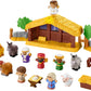Fisher-Price Little People Toddler Toy Nativity Set with Music Lights 18 Pieces for