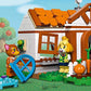 LEGO Animal Crossing Isabelle's House Visit Buildable Creative Toy for Includes Fauna and