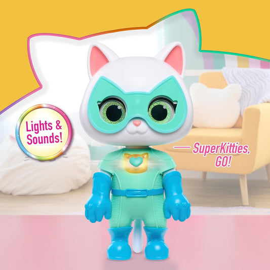 Just Play Disney Junior SuperKitties Cat-Tastic Transforming Bitsy for Ages 3 Up