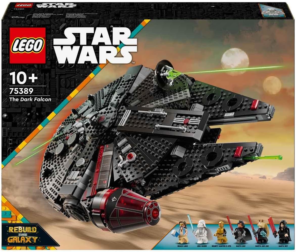 LEGO Star Wars The Black Falcon - Collectible Spaceship Set