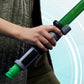 STAR WARS Lightsaber Forge Yoda Green Customizable Electronic Lightsaber for 4 Year Old
