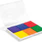 Melissa & Doug Melissa Doug Rainbow Stamp Pad For Rubber Stamps Arts And Crafts Supplies