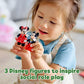 LEGO DUPLO Disney Mickey Minnie Mouse Birthday Train - Building for Toddlers with Number