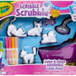 Crayola Scribble Scrubbies Tub Set 4 Pets Washable Pet Care Toy Coloring Animal Craft for