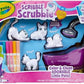 Crayola Scribble Scrubbies Tub Set 4 Pets Washable Pet Care Toy Coloring Animal Craft for