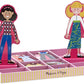 Melissa & Doug Melissa Doug Abby and Emma Deluxe Magnetic Wooden Dress-Up Doll