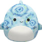 Squishmallows Luther Blue Tie-Dye Tiger Shark Plush