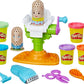 Play-Doh Buzz 'n Cut Fuzzy Pumper Barber Shop Set Electric Buzzer 5 Colors of 2-Ounce