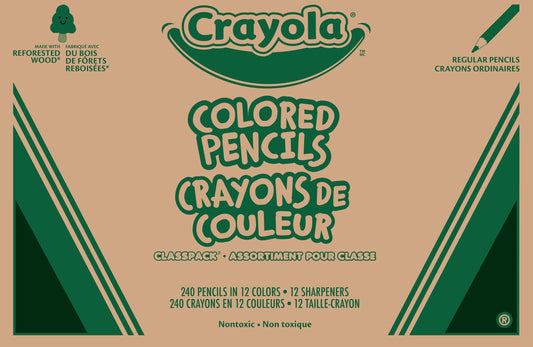 Crayola Colored Pencils Classpack (240ct)