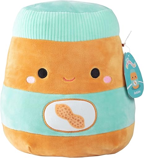 Squishmallows Original 10-Inch Antoine The Peanut Butter - Official Jazwares Plush