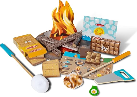 Melissa & Doug Melissa Doug Let's Explore Campfire S'Mores Play Campfire Sets For Ages