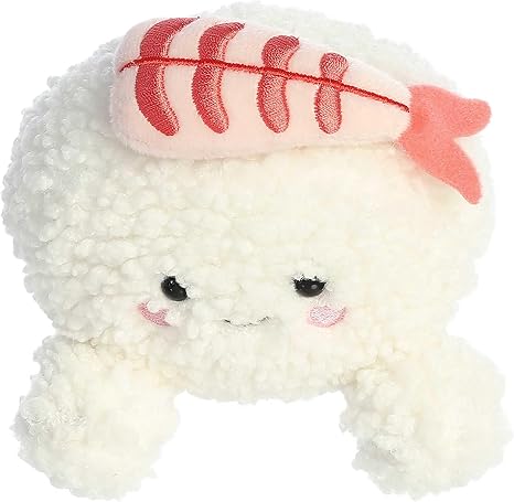 Aurora® Adorable Palm Pals EBI Shrimp Sushi 5 Inches Stuffed Animal