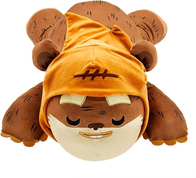 STAR WARS Return of The Jedi 40th Anniversary: 25-Inch Wicket Ewok Cuddleez Plush