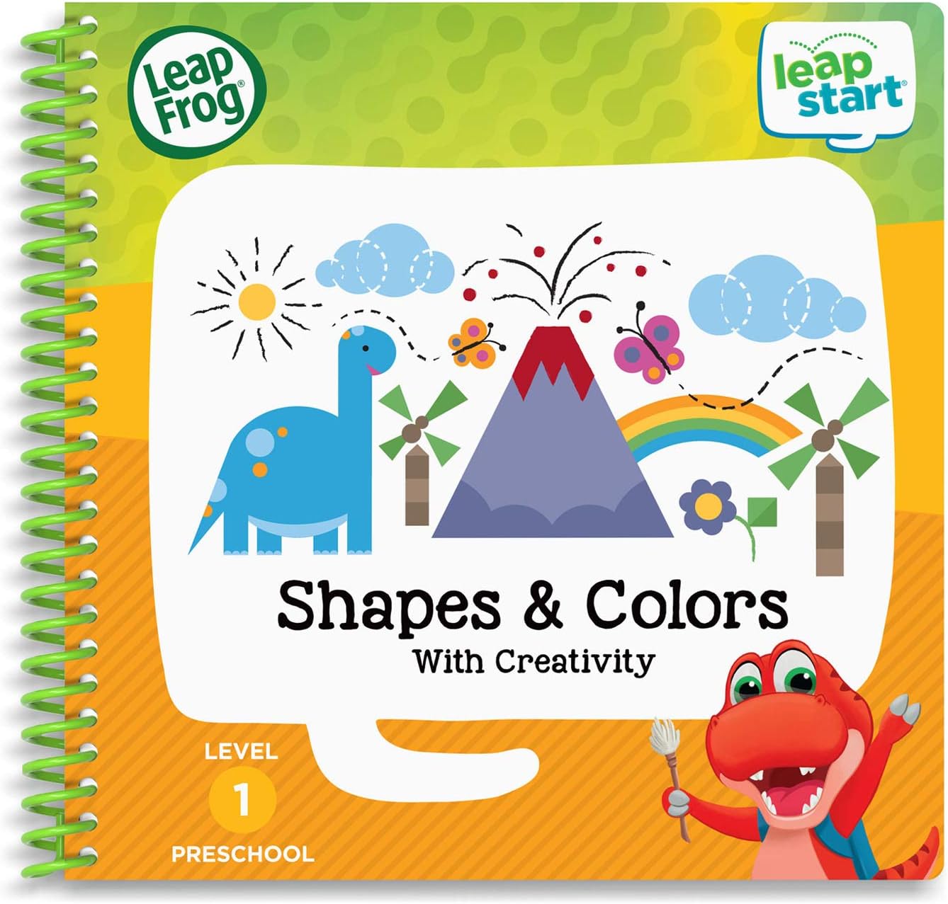 LeapFrog LeapStart Preschool Activity Book Shapes and Colors and Creativity