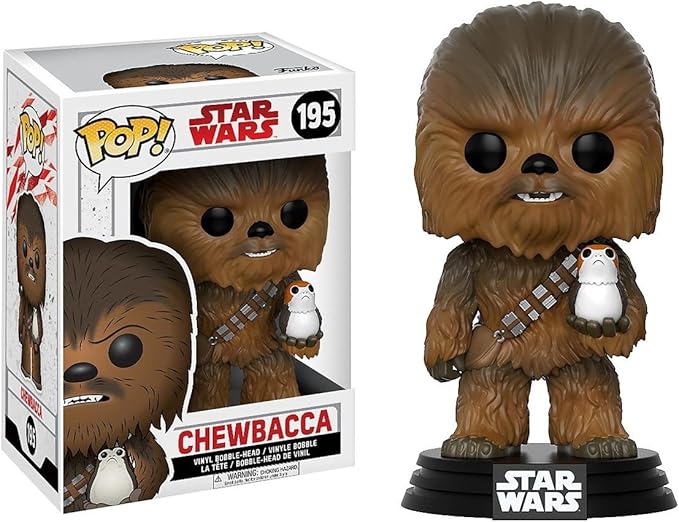 Funko Star Wars Rebel Four Pack Vinyl Bobble-Heads Rey Luke Skywalker Chewbacca BB-8