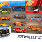 Hot Wheels Toy Cars Trucks 10-Pack Set of 10 164 Scale Vehicle