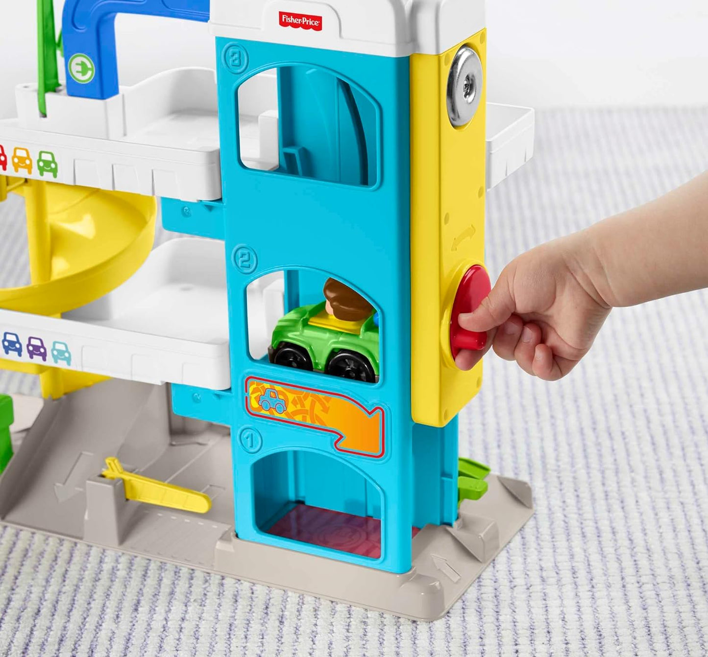 Fisher-Price Little People Toddler Toy Helpful Neighbor's Garage Playset