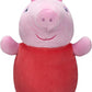 Squishmallows HugMees Original 10-Inch Peppa Pig - Medium-Sized Ultrasoft Official Jazwares Plush