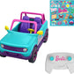 Barbie Hot Wheels RC SUV Remote-Control Pink Vehicle