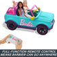 Barbie Hot Wheels RC SUV Remote-Control Pink Vehicle
