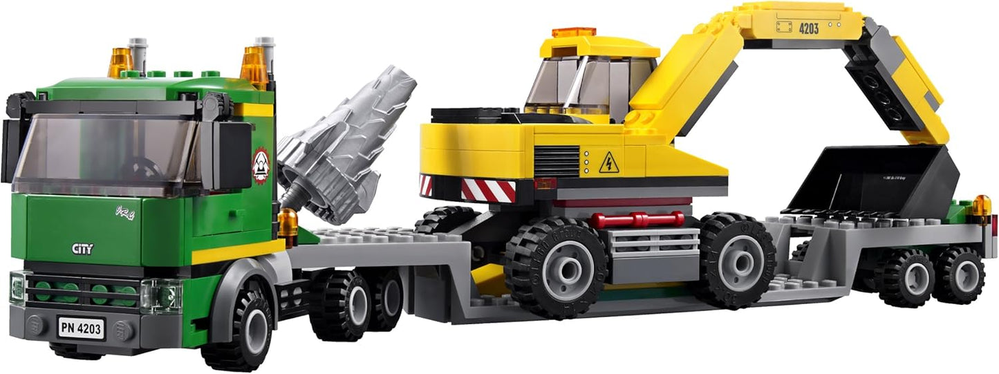 LEGO City 4203 Excavator Transport