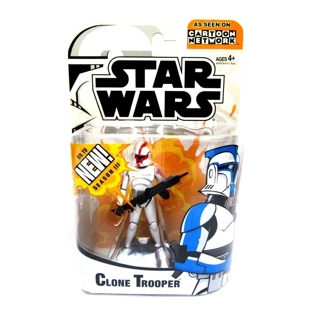 Star Wars Clone Wars Cartoon Network Animated - Clone Trooper Random Color