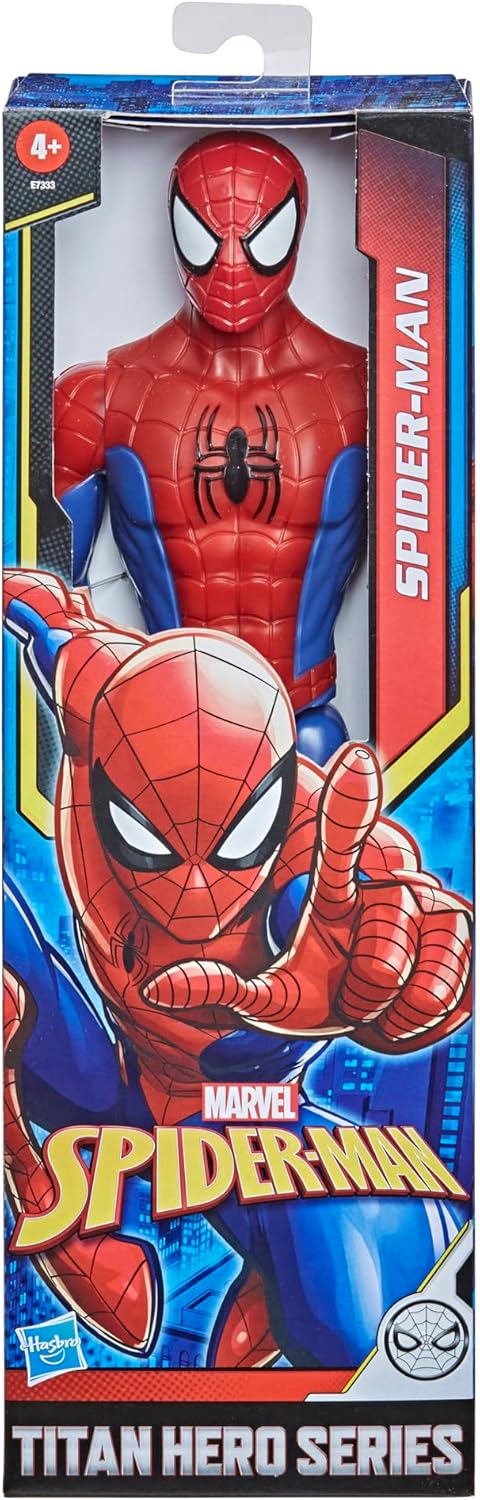 Marvel Titan Hero Series Spider-Man 12-Inch Action Figure with Fx Port Super Hero Easter