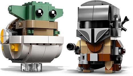 LEGO BrickHeadz The Mandalorian & The Child (295 Pieces)