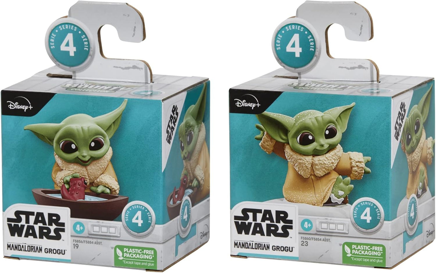 STAR WARS The Bounty Collection Series 4 Grogu Collectible Figures 2.25-Inch