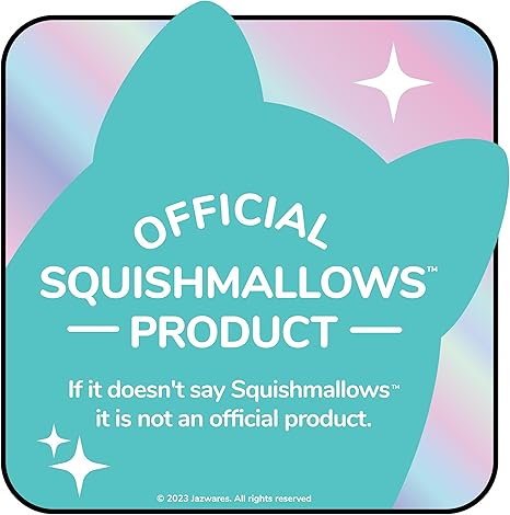 Squishmallows Luther Blue Tie-Dye Tiger Shark Plush