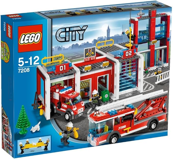 LEGO Construction Set City Fire Station