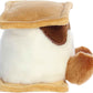 Aurora® Adorable Palm Pals™ Toastee Smore™ Stuffed Animal - Pocket-Sized. 4.5" x 4" x 3" in size