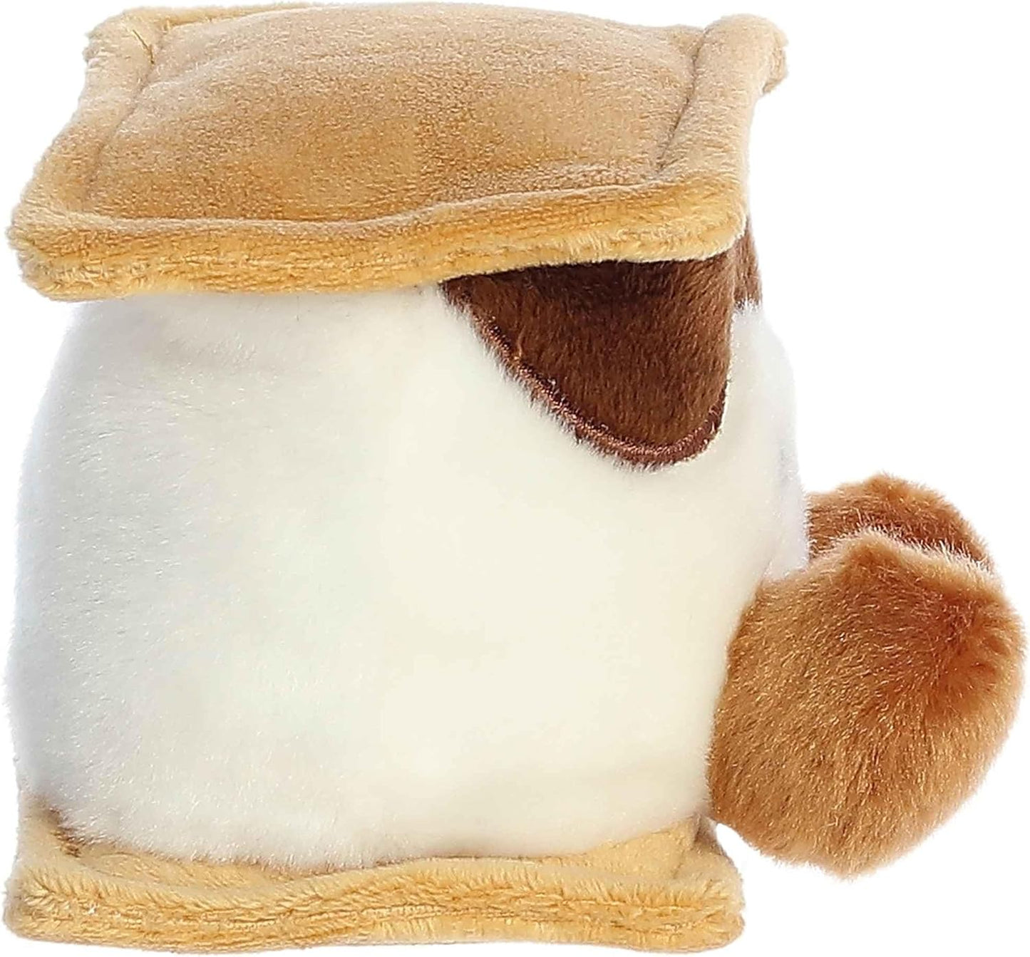 Aurora® Adorable Palm Pals™ Toastee Smore™ Stuffed Animal - Pocket-Sized. 4.5" x 4" x 3" in size