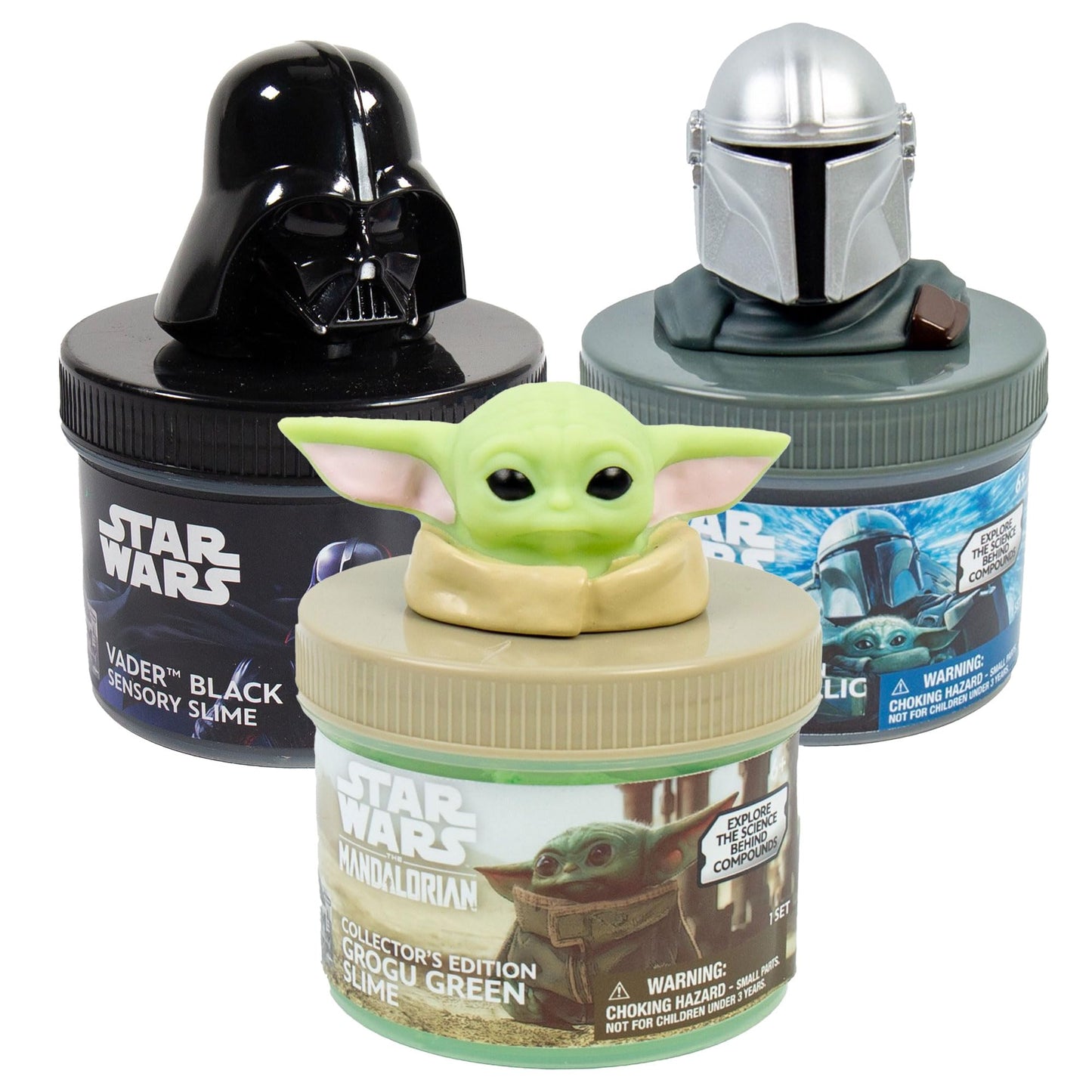 Official STAR WARS™ Slime, 3-Pack Galaxy Slime Kit