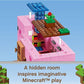 LEGO Minecraft The Pig House 21170 with Alex Creeper and 2 Pig Figures Animal Building