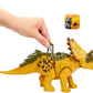 Mattel Jurassic World Wild Roar Dinosaur Toy with Sound Attack Move Regaliceratops