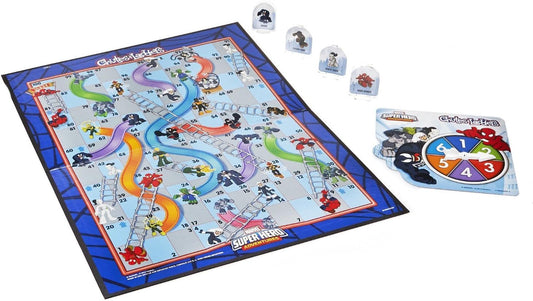 Hasbro Gaming Chutes and Ladders Marvel Spider-Man Edition Board Game