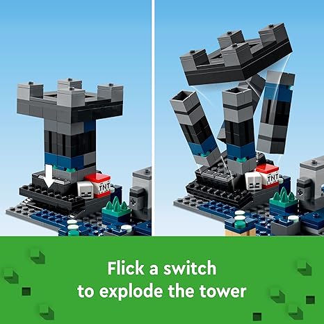 LEGO Minecraft The Deep Dark Battle Set 21246 Biome Adventure Toy Ancient City with